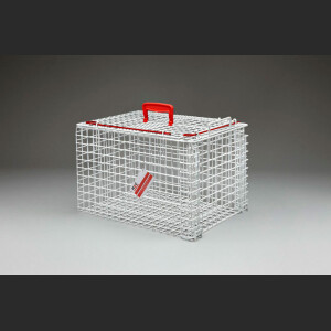 trap transfer basket plastic coated